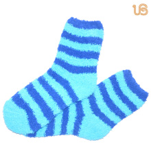 Women′s Stripe Fuzzy Sock